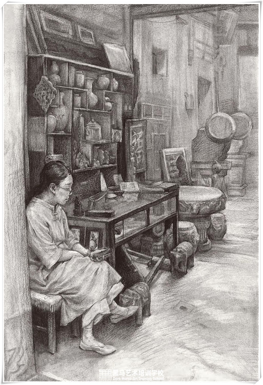 素描作(zuò)品(pin)